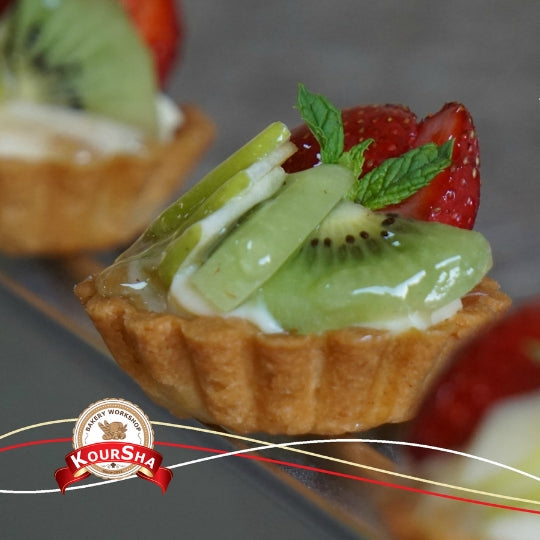Fruite Tart Mini Cake Portion ( It must be ordered before 24 Hours)