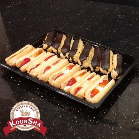 Eclairs With custard   (Mini)